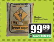 Marathon Light Brown Sugar-5Kg