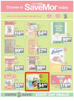 SPAR SaveMor Namibia : Choose To Savemor Today (23 February - 08 March 2026), page 1