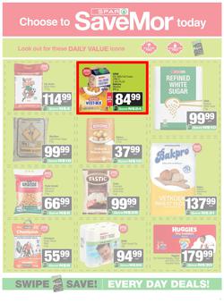 SPAR SaveMor Namibia : Choose To Savemor Today (23 February - 08 March 2026), page 1