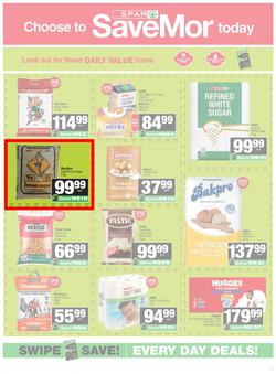 SPAR SaveMor Namibia : Choose To Savemor Today (23 February - 08 March 2026), page 1