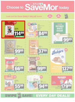 SPAR SaveMor Namibia : Choose To Savemor Today (23 February - 08 March 2026), page 1