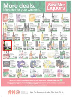 SPAR SaveMor Namibia : Choose To Savemor Today (23 February - 08 March 2026), page 4