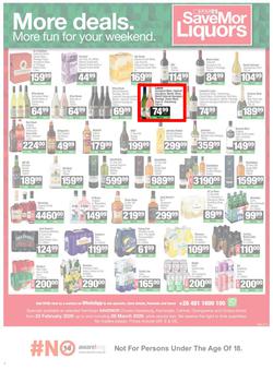 SPAR SaveMor Namibia : Choose To Savemor Today (23 February - 08 March 2026), page 4