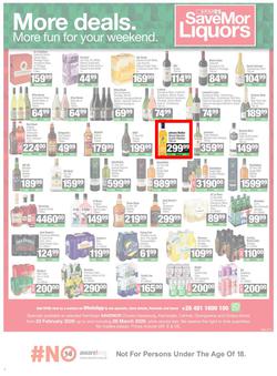 SPAR SaveMor Namibia : Choose To Savemor Today (23 February - 08 March 2026), page 4