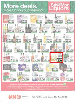 SPAR SaveMor Namibia : Choose To Savemor Today (23 February - 08 March 2026), page 4