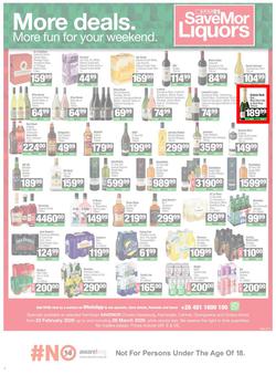 SPAR SaveMor Namibia : Choose To Savemor Today (23 February - 08 March 2026), page 4