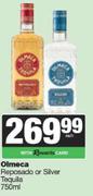Olmeca Reposado Or Silver Tequila-750ml Each