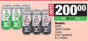Redd's MXD Spirit Cooler Cans (Incl Variants)-For Any 2 x 6 x 440ml
