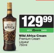 Wild Africa Cream Premium Liqueur-750ml