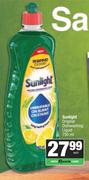 Sunlight Original Dishwashing Liquid-750ml