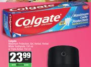 Colgate Maximum Protection,Gel,Herbal,Herbal White Toothpaste 100ml Or Triple Action 150ml