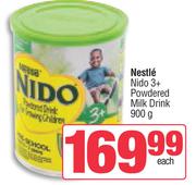 Nestle Nido 3+Powdered Milk Drink-900g Each