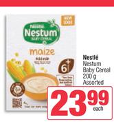 Nestle Nestum Baby Cereal Assorted-200g Each