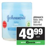 Johnson's Baby Jelly Assorted-500ml Each