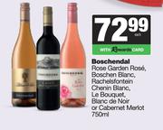 Boschendal Rose Garden Rose,Boschen Blanc,Rachelsfontein Chenin Blanc,Le Bouquet,Blanc De Noir-750ml