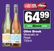 Olive Brook Moscato Or Rose-750ml
