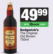 Sedgwick's The Original Old Brown-750ml