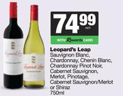Leopard's Leap Sauv Blanc,Chardonnay,Chenin Blanc,Pinot Noir,Cab Sauv,Merlot Or Shiraz-750ml