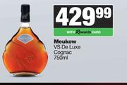 Meukow VS De Luxe Cognac-750ml