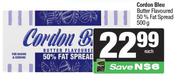 Cordon Bleu Butter Flavoured 50% Fat Spread-500g