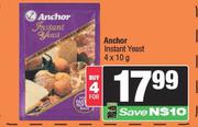 Anchor Instant Yeast-For 4 x 10g