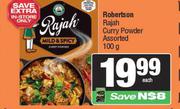 Robertson Rajah Curry Powder Assorted-100g 