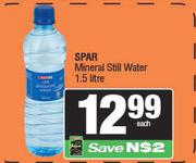 Spar Mineral Still Water-1.5Ltr