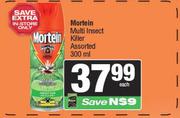 Mortein Multi Insect Killer Assorted-300ml