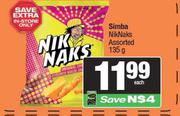Simba NikNaks Assorted-135g