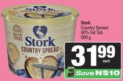 Stork Country Spread 40% Fat Tub-500g