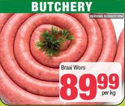 Braai Wors-Per Kg