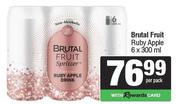 Brutal Fruit Ruby Apple-6 x 300ml
