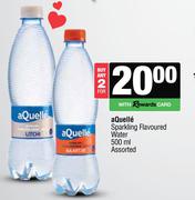 Aquelle Sparkling Flavoured Water-For 2 x 500ml