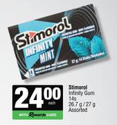 Stimorol Infinity Gum 14s Assorted-26.7g/27g