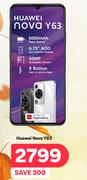 Huawei Nova Y63