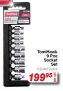 Tomi Hawk 9 Pce Socket Set FED.AKT33204-Per Set