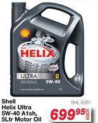 Shell Helix Ultra 5W-40 A1sh Motor Oil SHL.8281-5L