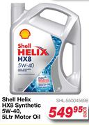 Shell Helix HX8 Synthetic 5W-40 Motor Oil SHL.550045698-5L