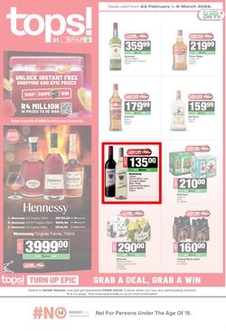 TOPS at SPAR : Enter A World Of Epic (23 February - 08 March 2026), page 1
