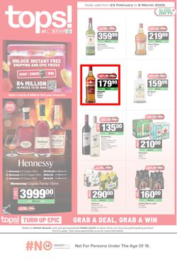 TOPS at SPAR : Enter A World Of Epic (23 February - 08 March 2026), page 1