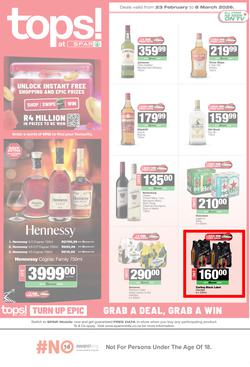TOPS at SPAR : Enter A World Of Epic (23 February - 08 March 2026), page 1