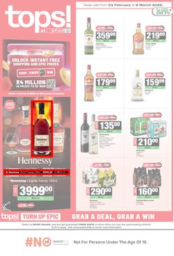 TOPS at SPAR : Enter A World Of Epic (23 February - 08 March 2026), page 1