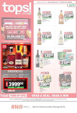 TOPS at SPAR : Enter A World Of Epic (23 February - 08 March 2026), page 1