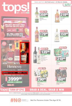 TOPS at SPAR : Enter A World Of Epic (23 February - 08 March 2026), page 1