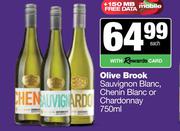 Olive Brook Sauvignon Blanc Chenin Blanc Or Chardonnay-750ml
