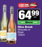 Olive Brook Moscato Or Rose-750ml