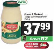 Crosse & Blackwell Tangy Mayonnaise Only-750g