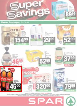 SPAR & SUPERSPAR KwaZulu-Natal Town : Super Savings (23 February - 08 March 2026), page 1