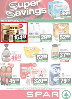 SPAR & SUPERSPAR KwaZulu-Natal Town : Super Savings (23 February - 08 March 2026), page 1