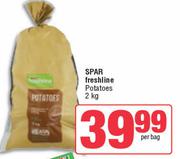 Spar Freshline Potatoes-2Kg Per Bag
